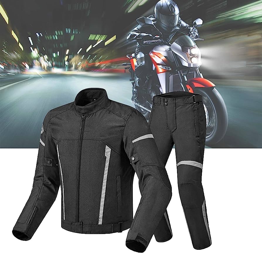 MOTOR BIKE SUITE DEL MAN   (LARGE)