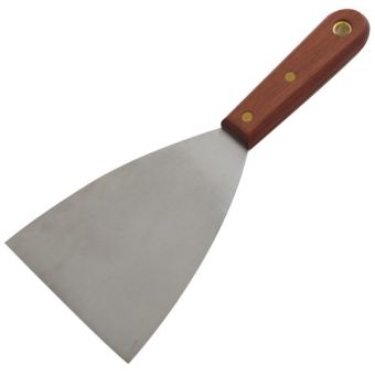 Heavy Duty Scraper with Wooden Handle