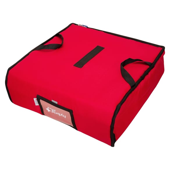 PIZZA DELIVERY BAG HYBRID +18" RED